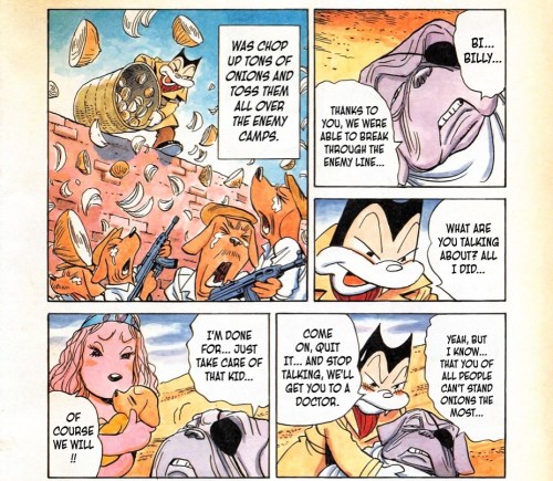 Billy Bat by Naoki Urasawa, a page from the final chapter